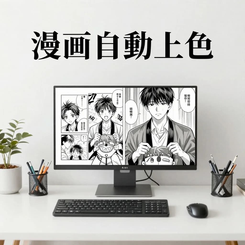 漫畫自動上色指南：從黑白線稿到穩定彩色頁面的 AI 流程