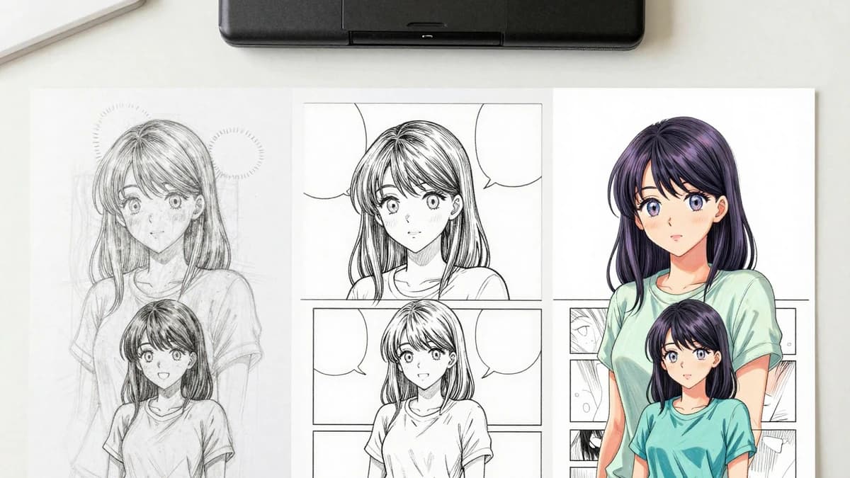 Cómo limpiar un dibujo escaneado antes de colorearlo