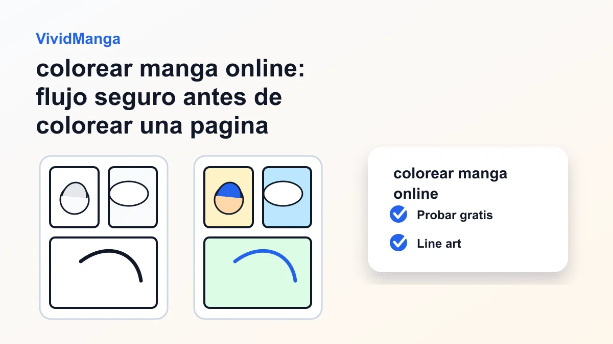 colorear manga online: flujo seguro antes de colorear una pagina manga hero image