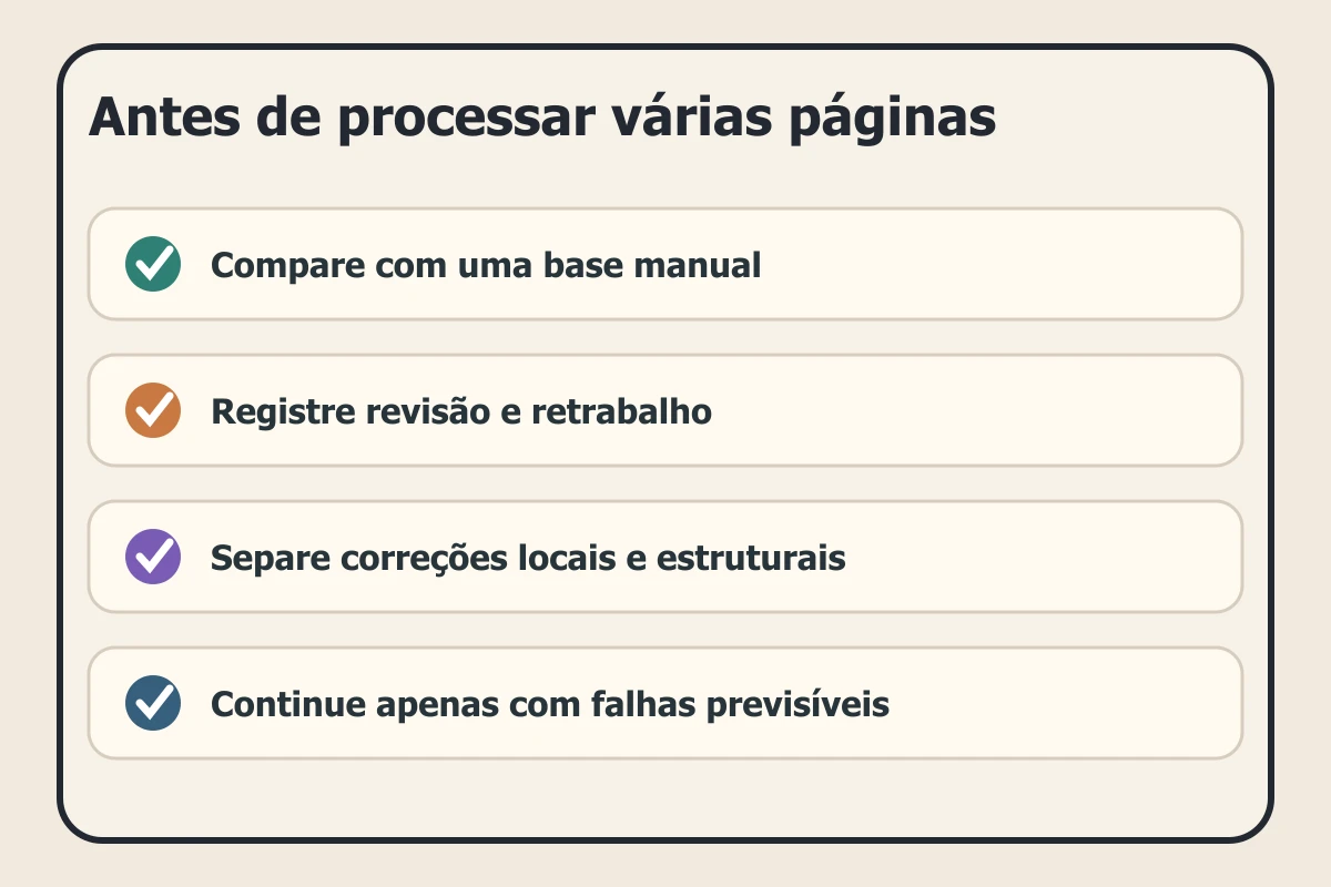 Cores chapadas e sombreamento de mangá: o que automatizar e o que deixar nas mãos do artista: checklist de revisão
