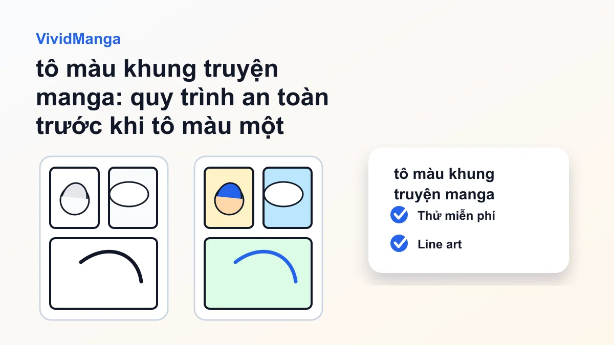 tô màu khung truyện manga: quy trình an toàn trước khi tô màu một trang manga hero image