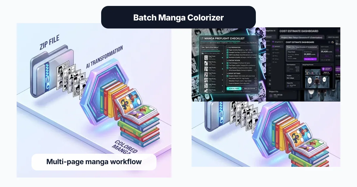 Colorize Manga Pages | VividManga