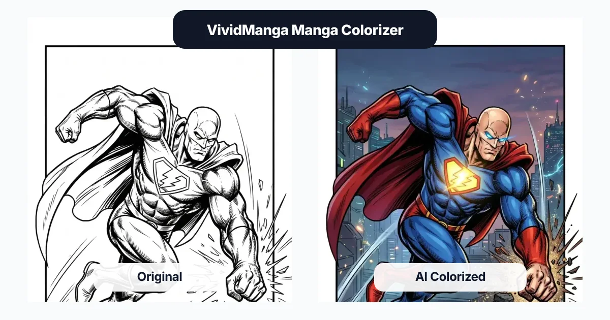 AI Manga Colorizer - AI Manga Colorizer for Manga Pages, Panels & Line ...