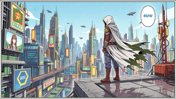 AI colorized manga page in dramatic style - inspiration gallery image 3