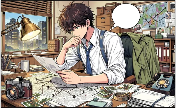 AI colorized manga page in monochrome style - inspiration gallery image 7